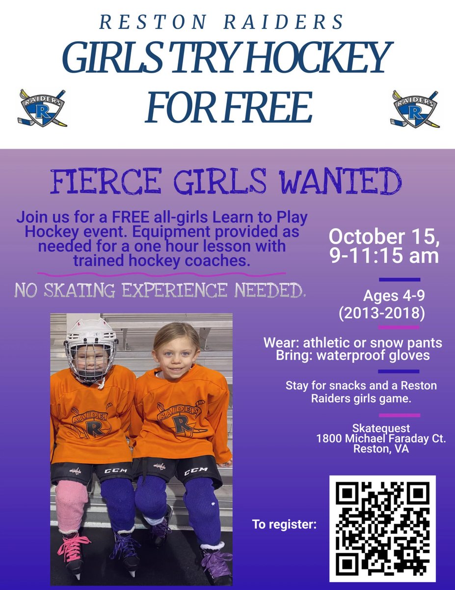 Fierce Girls Wanted! We'd love to see you there! Equipment is provided.