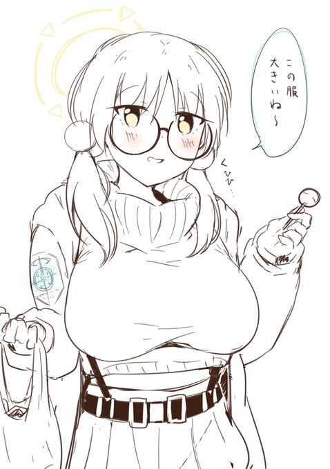 今日はシャーレで鍋をすることになった#ブルアカ #風倉モエ 