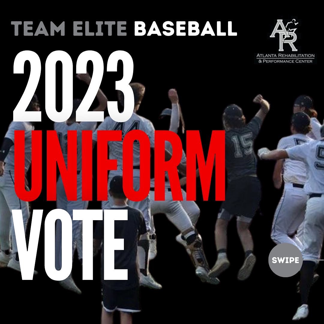 TEAMELITENATION's tweet photo. 🚨 24 hour voting window starts now!
Scroll above to check out the #TEnation uniform choices heading into 2023!
Vote below or by sharing on your story using the hashtags below:
#VoteCream
#VoteThrowback
#VoteCharcoal
#VoteNavy
#TEnation ⚫️⚪️ | #BuiltEliTE https://t.co/kZ1LjiX4nw
