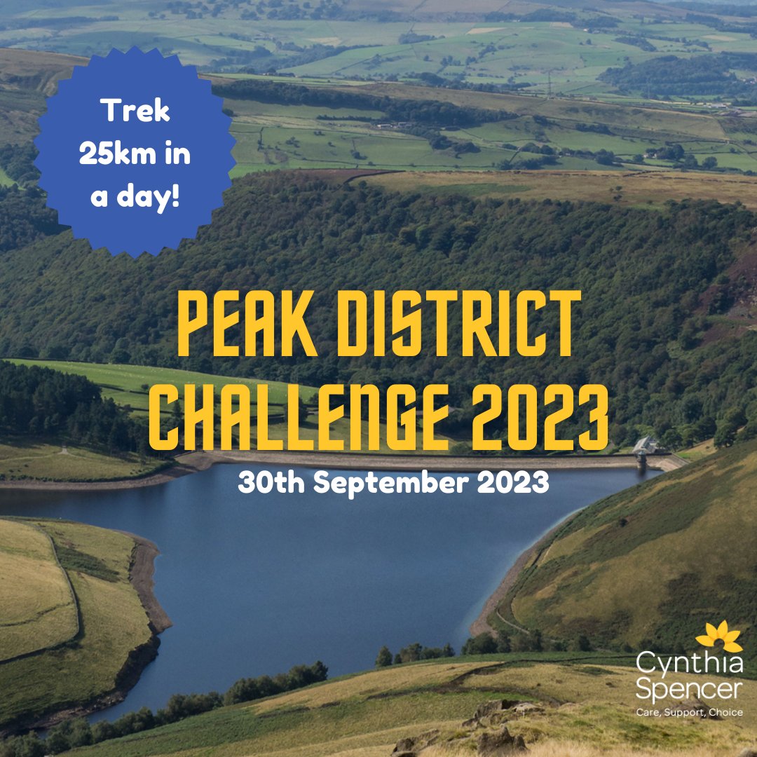 CynthiaSHospice's tweet photo. If you’re looking for a fundraising trekking challenge to support the hospice, then look no further than The Peak District Challenge on 30th September 2023. 🚶⛰️
Head to our website to find out more! https://t.co/WkHzyjsEqm
#challengeyourself #teamcsh #fundraising #charity https://t.co/nFV0DnPw87