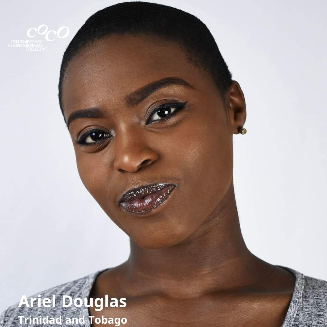 COCODanceFest's tweet photo. One of our feature Choreographers for today is: Ariel Douglas, a Trinbagonian movement artist with 16 years of experience exploring the theoretical and bodily understanding of dance. 
Click the link below to see full bio.
https://t.co/L5rMnp5XQM
#cocodancefestival2022 https://t.co/ObQNVnRLgO