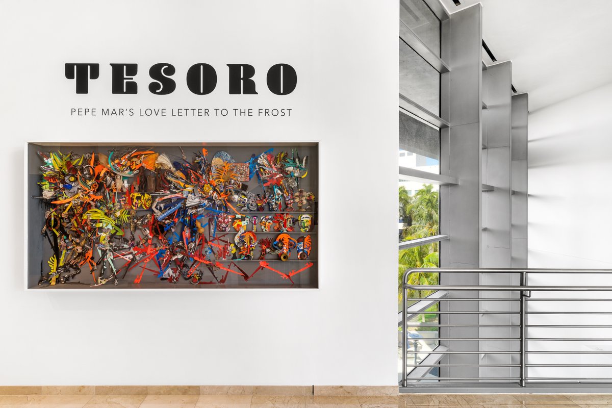 FrostArtMuseum's tweet photo. Join us Saturday, November 5 at 3pm as we celebrate the closing of our permanent collection exhibition “Tesoro.”  The closing celebration includes music by April Nicole and a dance performance by FIU Professor Niurca Marquez. 

RSVP: https://t.co/4HHziGFllC https://t.co/VZpZSApQ6w