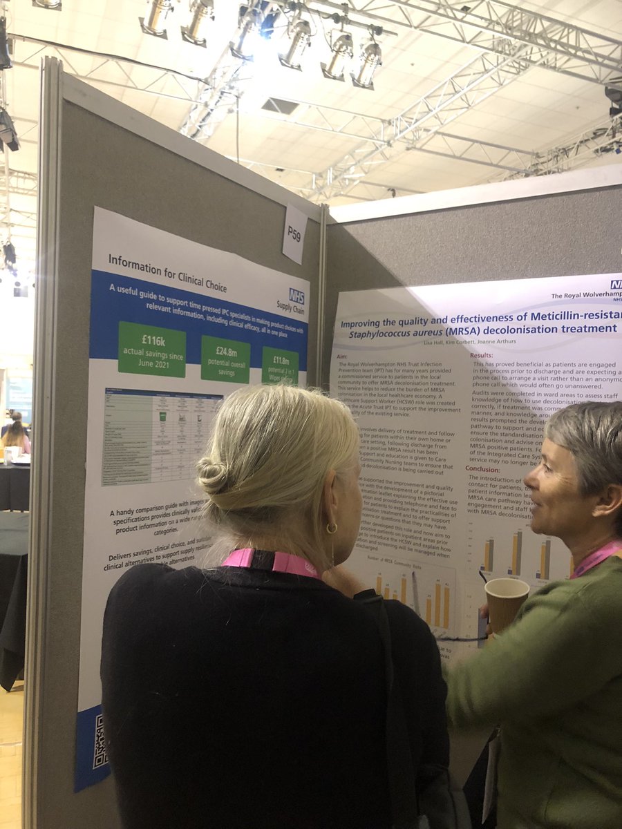 SueGreen666's tweet photo. @wendybr67167930 at @IPS_Infection explaining how NHS Supply Chains Information for Clinical Choice (ICC) can support clinicians to make informed choices in their procurement of ward based consumables and infection control products. https://t.co/6WkX0ibt1Y