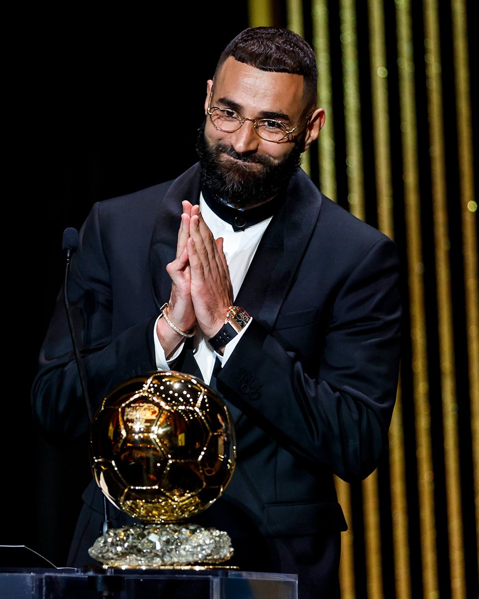 🏆 Ayer a estas horas...
<a href="/Benzema/">Karim Benzema</a> | #BallondOr