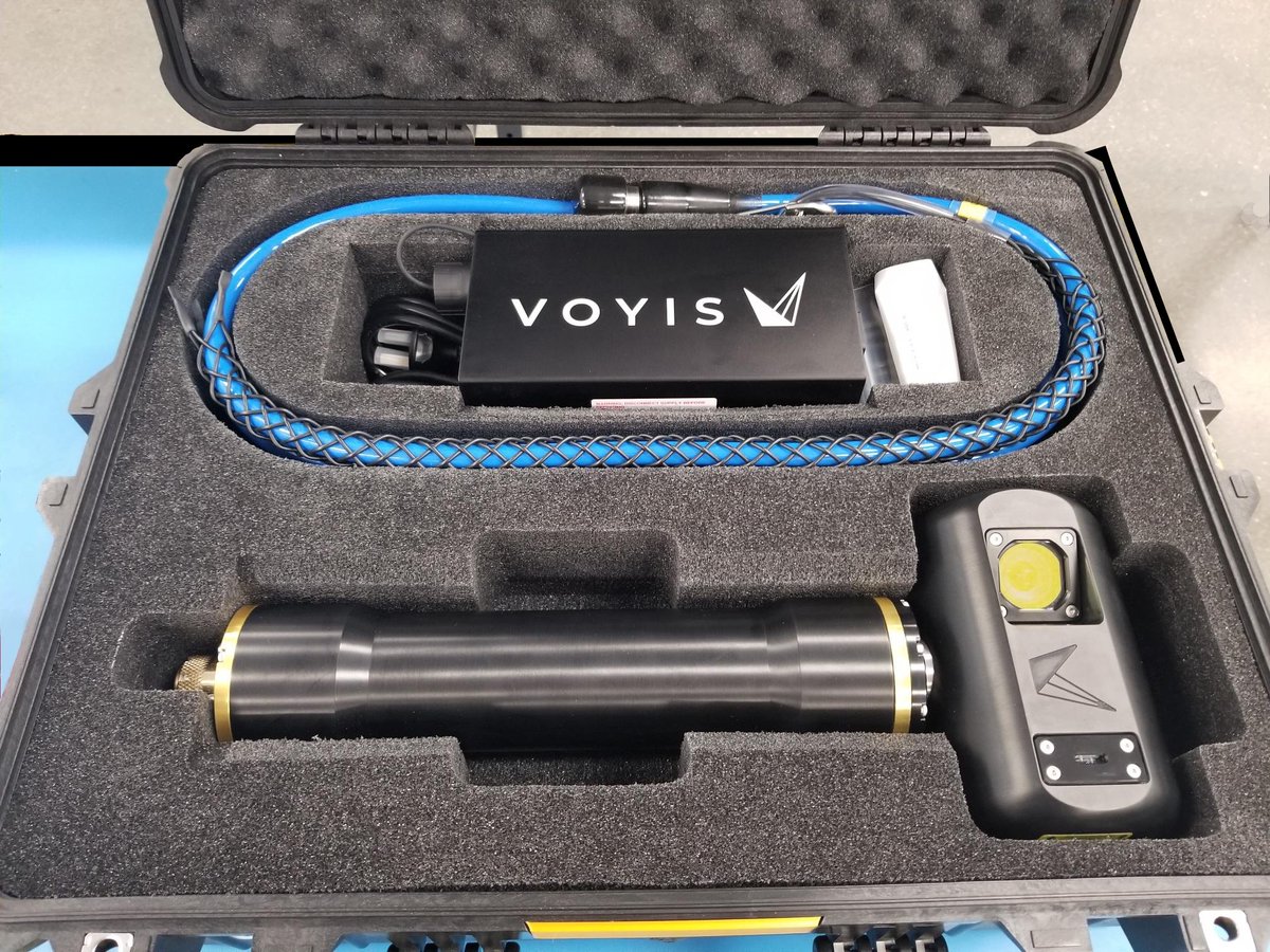 teamvoyis's tweet photo. We have officially delivered the first order of the New Insight Nano! With many more units coming soon. 
Click here to learn more about the new Insight Nano: https://t.co/XInZmrDVWu
#UnderwaterTechnology #SubseaInspections #Subsea #OceanTechnology #OceanTech https://t.co/5uBDfijxOR