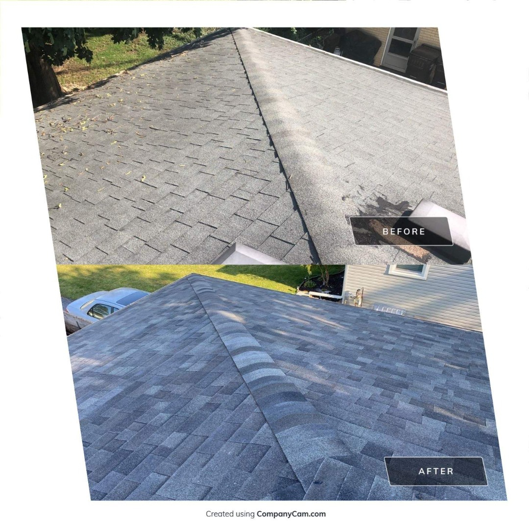 argiroofing's tweet photo. We took this worn roof off and installed a beautiful, new Malarkey Vista roof in Storm Grey. What an upgrade! 🙌

🏠 Roof
📍Crystal Lake
#theargiway #malarkey #malarkeyroofingproducts #roofingcompany #chicagocontractor #stormdamage https://t.co/7zcYvfz9vn