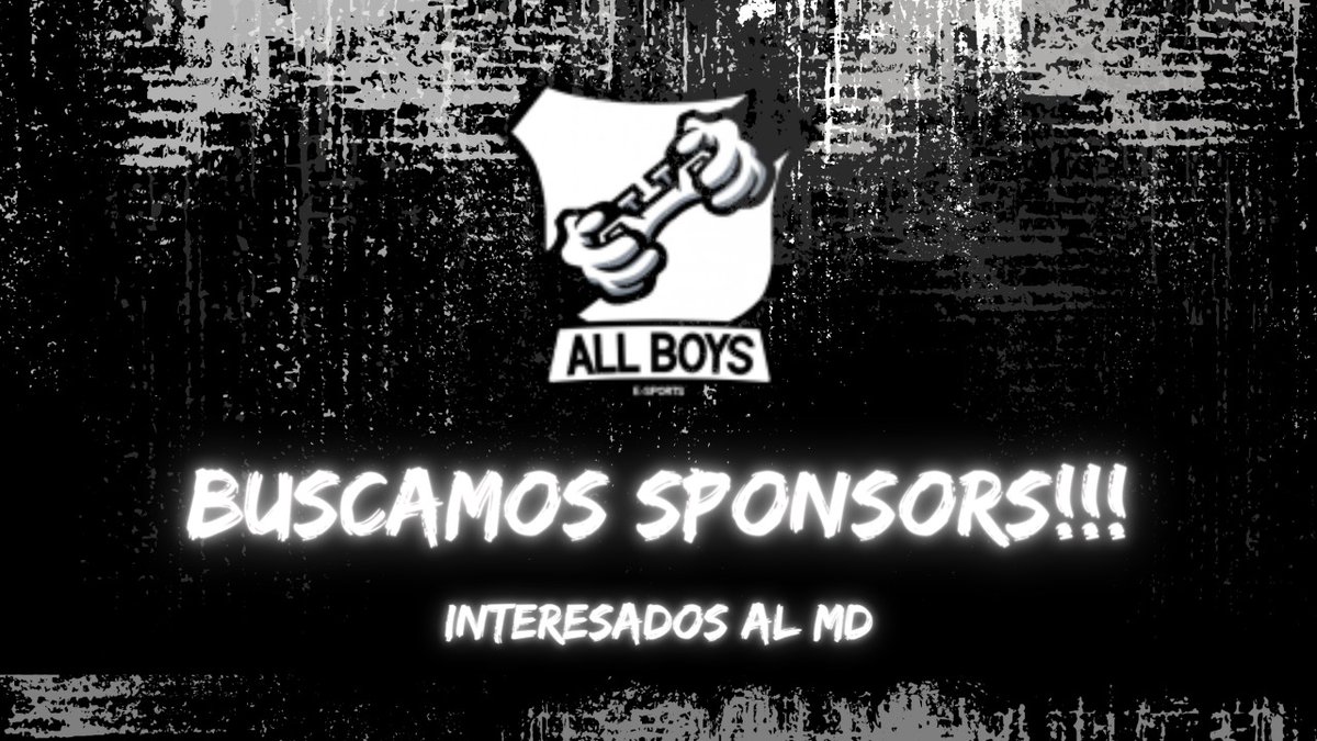 ¡Buscamos Sponsor! 📲

⚪️Estamos en búsqueda de expandirnos a nuevos proyectos.

⚫️Buscamos Sponsor o Marca para esta temporada  para clubes pro

⚪️Podés contactarnos por MD. Si tenés ganas de realizar trabajos en conjunto, comunícate 🙌🏻 

¿Podrías apoyarnos con un RT? 🙏🏻