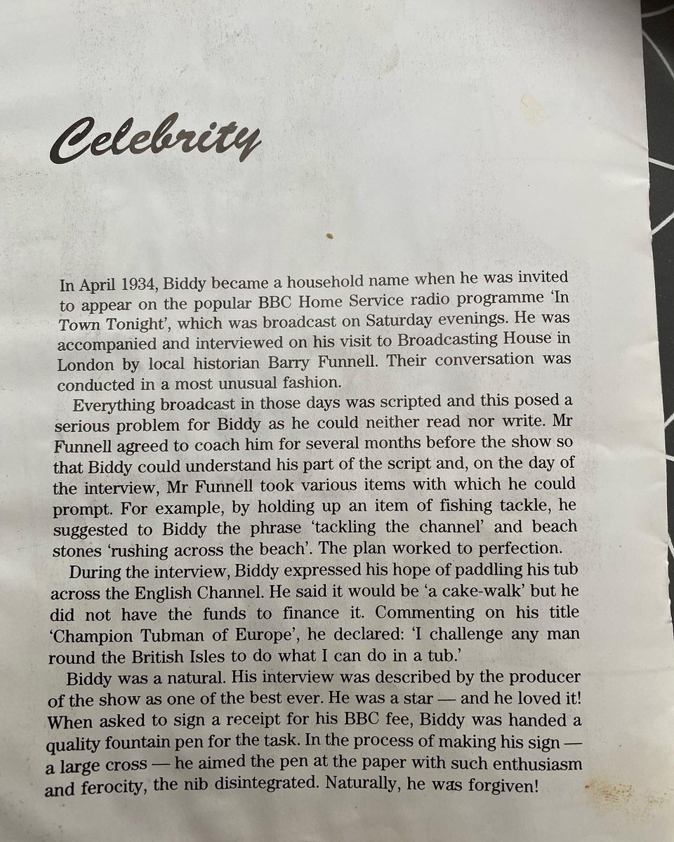 Charlie201999's tweet photo. The BBC is celebrating the centenary today Alfred Mills Stonham stage name Biddy the TubMy recitative of Stonham family tree in Hastings who was in BBC Broadcast home service Radio in London. #bbc #centenary #100thanniversary #biddythetubman #stonham #familytree #radio https://t.co/Ohiu5E91y6