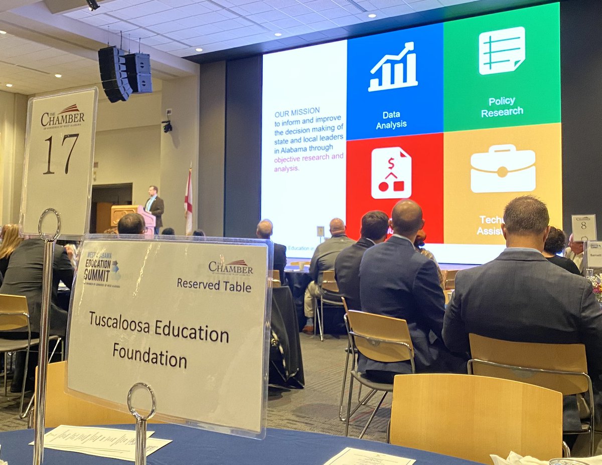 acassity1's tweet photo. Education Summit today! Gr8 info provided to broad section of Tuscaloosa community. One focus of @tcss_schools &amp; @TCSBoardofEd is literacy supported by @Alabama_Reading @ReadingAllies @ALSDEOSI &amp; @TuscaloosaEduc1 @TbomanDr @westalchamber https://t.co/ybFvCJtpVD