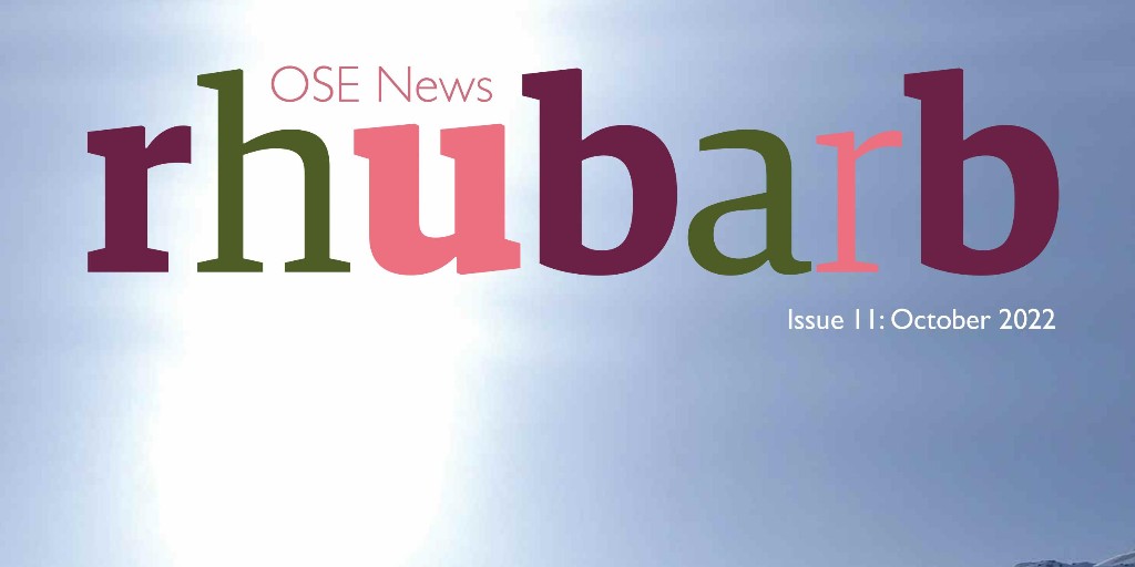 We’ve been a bit quiet on here recently…

But we’re so excited to announce that Rhubarb 2022 magazine has now gone to print!

We’ve also been planning plenty of events, so keep your eyes peeled.

Next, we have Teddies Talks Media on the 9th November! Details to follow...