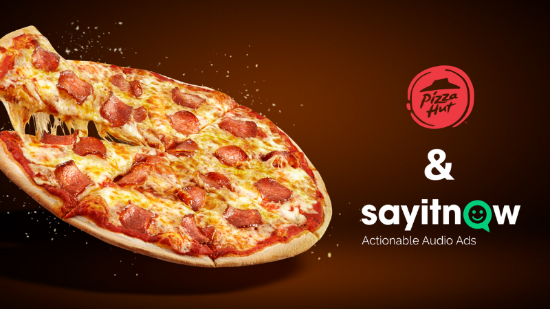 sayitnow_ai's tweet photo. Last week, we wrapped up our first Actionable Audio Ad campaign with Pizza Hut UK🍕
This campaign successfully had a total dwell time of 44 seconds and ensured that Pizza Hut stayed at the top of listeners' minds🎧

https://t.co/CDogvTB5cY

#ActionableAudioAd #SayItNow https://t.co/Y8eCxzojAm