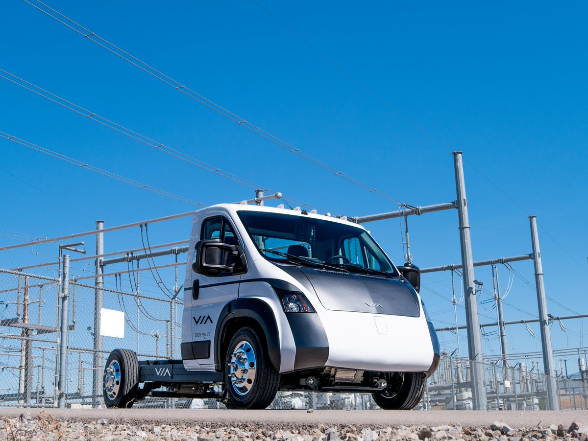 VIAMotorsInc's tweet photo. YOUR #EV and YOUR data. VIA delivers more vehicle data to #fleetmanagers, increasing the efficiency of #fleets everywhere. 

Learn more at https://t.co/e2tQDeVFkm

#WorkTrucks #fleetmanagement #electricvehicles #sustainability https://t.co/bE3tB4A2eT