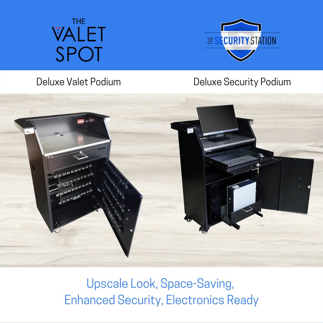 Secure podiums for your business needs. 
ow.ly/vqWx50L0oEG
…
#TheValetSpot 🚗 #SecurityCompany #SecurityGuard #FacilitiesManagement #VenueManagement  #TheSecurityStation🛡️