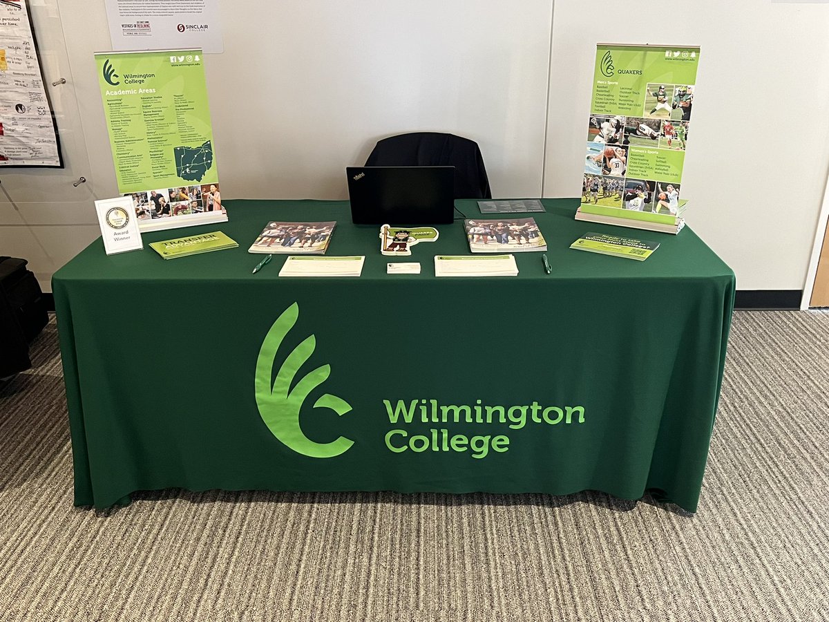 Wilmington College is in Building 10 today <a href="/SinclairCC/">Sinclair College</a> till 3:00pm. Come see Wilmington College and hear about our opportunities for Transfer Students! #TransferWeek <a href="/WilmingtonColl/">Wilmington College (OH)</a> <a href="/PHITHETAKAPPA/">Phi Theta Kappa Honor Society</a>
