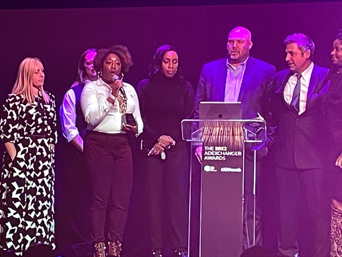 🎉 We are proud to share that Publicis Media won Best DEI Initiative last night at the @adexchanger Awards. We were recognized for our Once & For All Coalition & Inclusion Investment Fund. A big thank you to our partners for all their hard work! #WinningRoar #ADXAwards