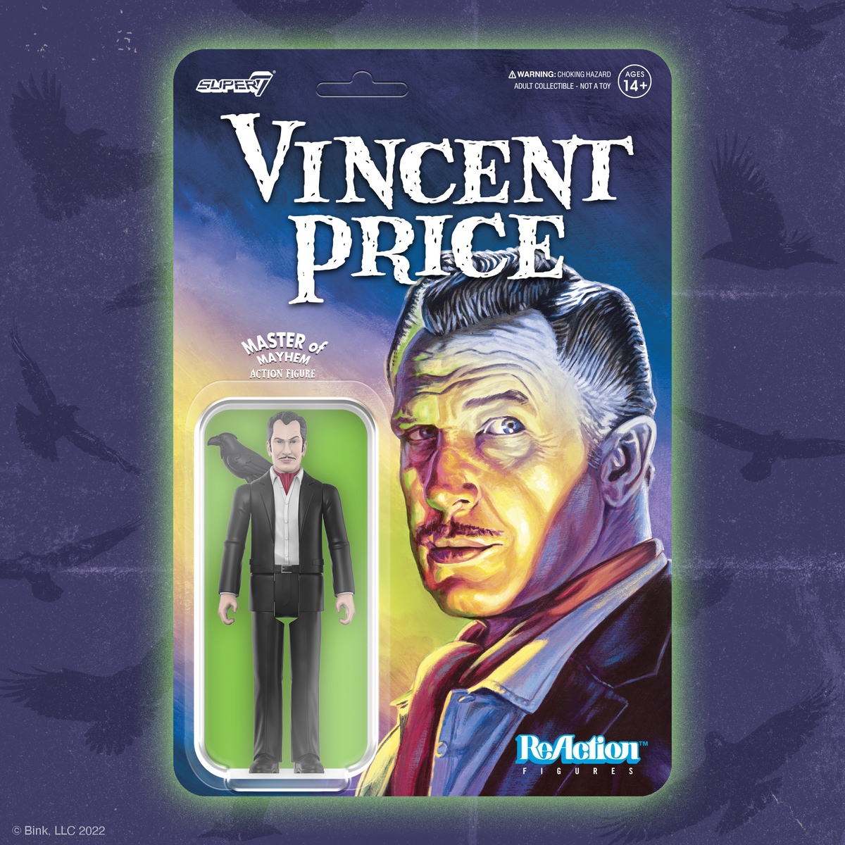 There may not be anyone more synonymous with classic horror than the delightfully devilish Vincent Price! The Vincent Price ReAction Figure is available for pre-sale now on Super7.com!