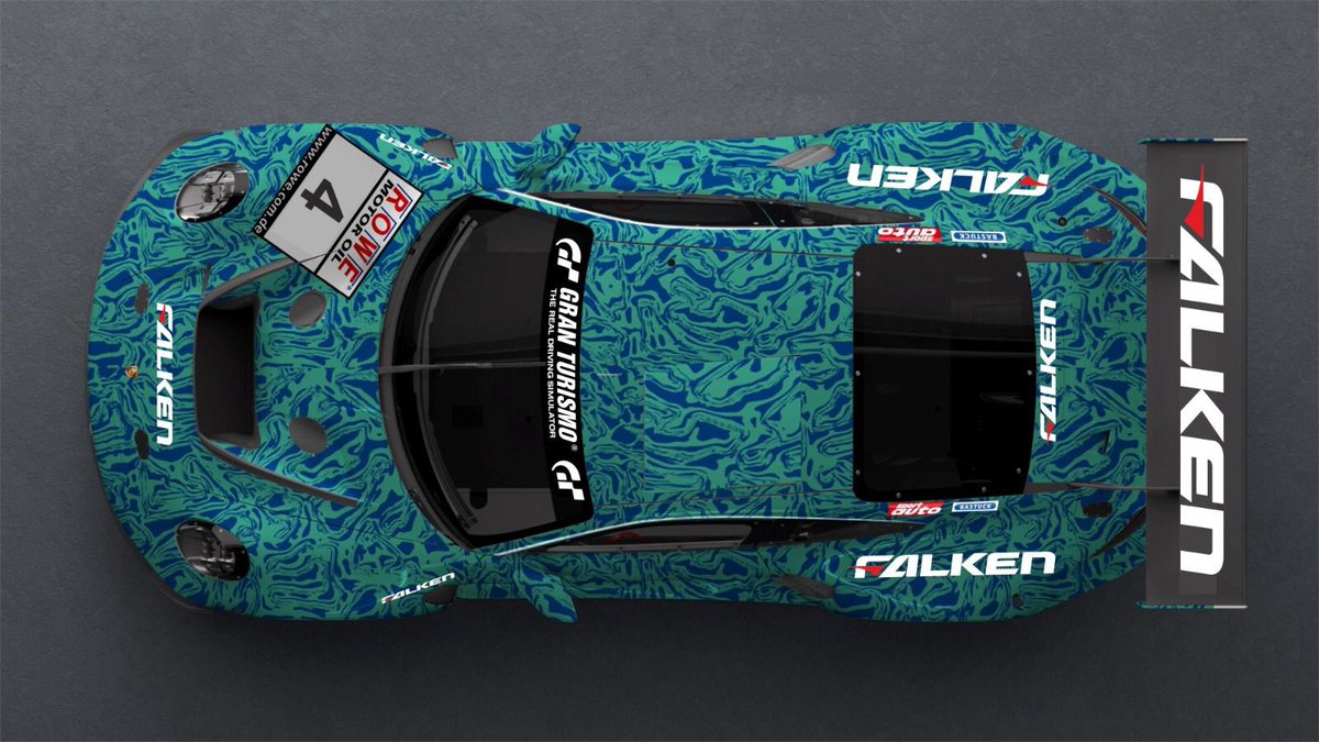 Loooook at this livery 😍 Back on the nordschleife with the 992 GT3 this weekend ! Sharing the car with @klausbachler himself 🫡 and really happy to work with the @FalkenTyres crew !
