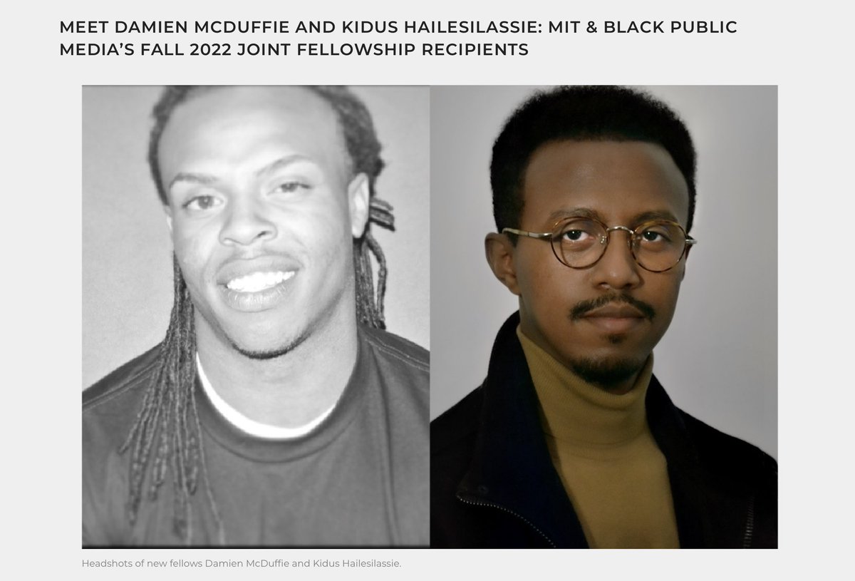 “McDuffie will be working on The AR Museum for the People, a mobile augmented-reality
walking tour and immersive exhibition for Black art. He will begin by developing his own tour, highlighting mural
art about the Black Panther Party in and around his hometown of Oakland.”