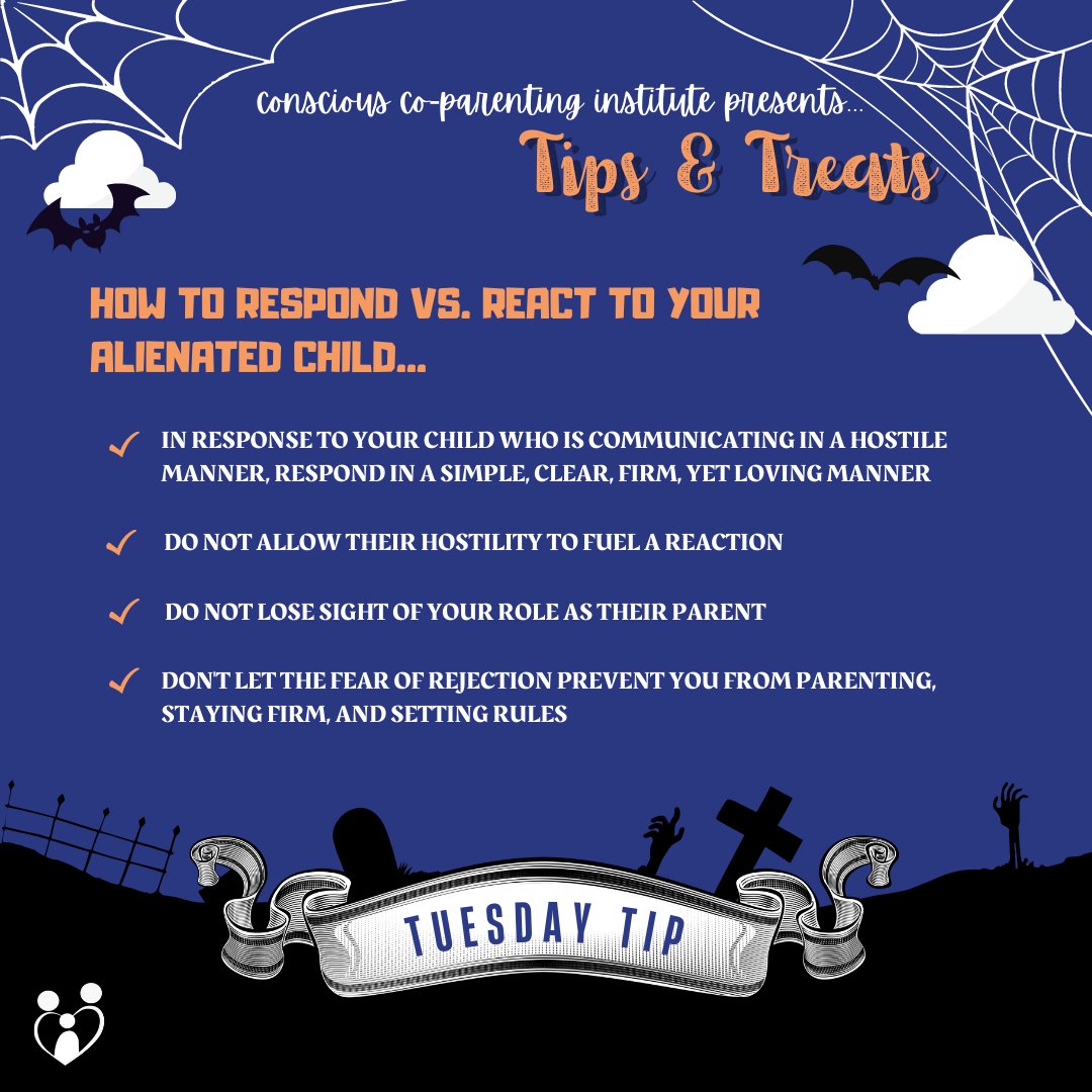 conscious_ccpi's tweet photo. One of the biggest questions we get is "How do I handle my alienated child on my parenting time?" Of course, it's a matter of standing your ground, staying in your role as parent, while still being unconditionally loving given the circumstances. 
https://t.co/TNPIoL0KOI https://t.co/nVKATUG9rG