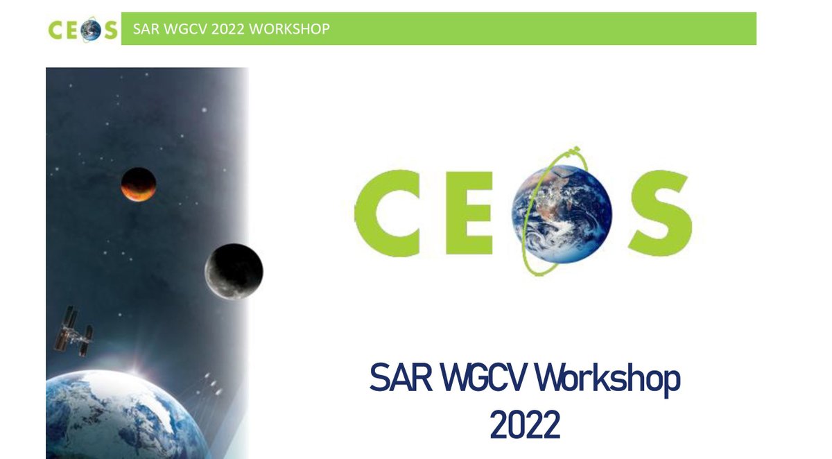 SARevangelist's tweet photo. At the @CEOSdotORG SAR Calibration/Validation workshop this week. Big space agencies discuss SAR data quality, higher level products &amp; more. Thanks @csa_asc for hosting! 🛰️

@capellaspace, @mouthofmorrison, @ICEYEfi we miss you here 😢. Please join us next time!!
#GoldenAgeOfSAR https://t.co/JFfSkQ3bxl