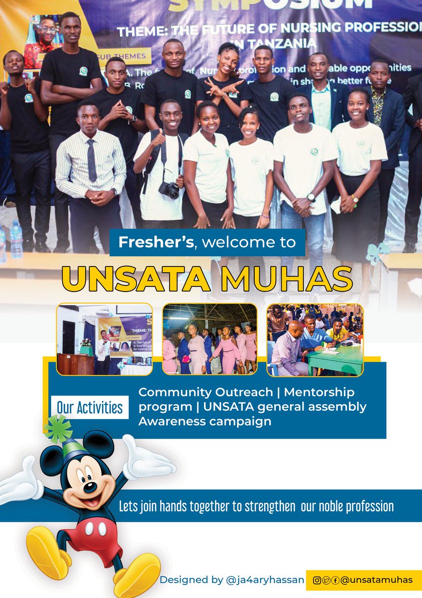 unsata_muhas's tweet photo. Ndugu zetu mwaka wa kwanza, mapokezi yenu yanaendelea karibuni @muhimbiliuniver pia @unsata_muhas 

#futurenurses https://t.co/b5J2vW9ziP