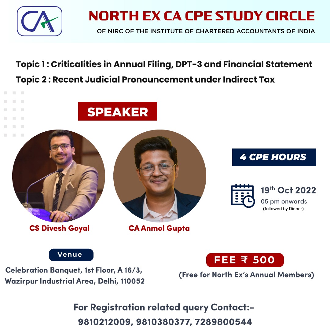 DiveshGoyal04's tweet photo. Another Session on - Criticalities in Annual Filing and MCA V-3.

#bornforcs #proudCS #icsielection2022 #icsielection #icsistudent #ICSI #icai #icaiexams #icaistudents #icaica #icaiconvocation #icai_students_group https://t.co/yNUxwM8rPm
