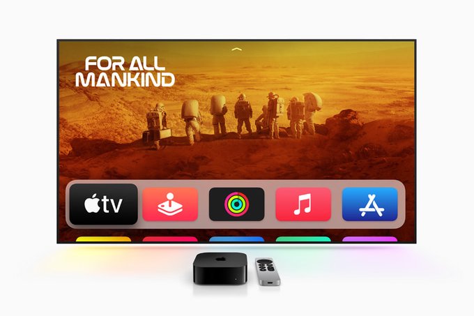 techarab99's tweet photo. 📌 أعلنت أبل عن جهاز Apple TV 4K 2022 📺

✔️ معالج A15.
✔️ تشغيل الفيديوهات بدقة 4K 60FPS.  ✔️ سعة التخزين 64/128GB.
✔️ منفذ HDMI 2.1.  ✔️ دعم Wi-Fi 6.  ✔️ دعم HDR10+ و Dolby Vision.         ✔️ دعم صوتيات Dolby Atmos و Dolby Digital 7.1
✔️ سعر الجهاز يبدأ من 129 دولار
#apple https://t.co/tXMUE41OwM