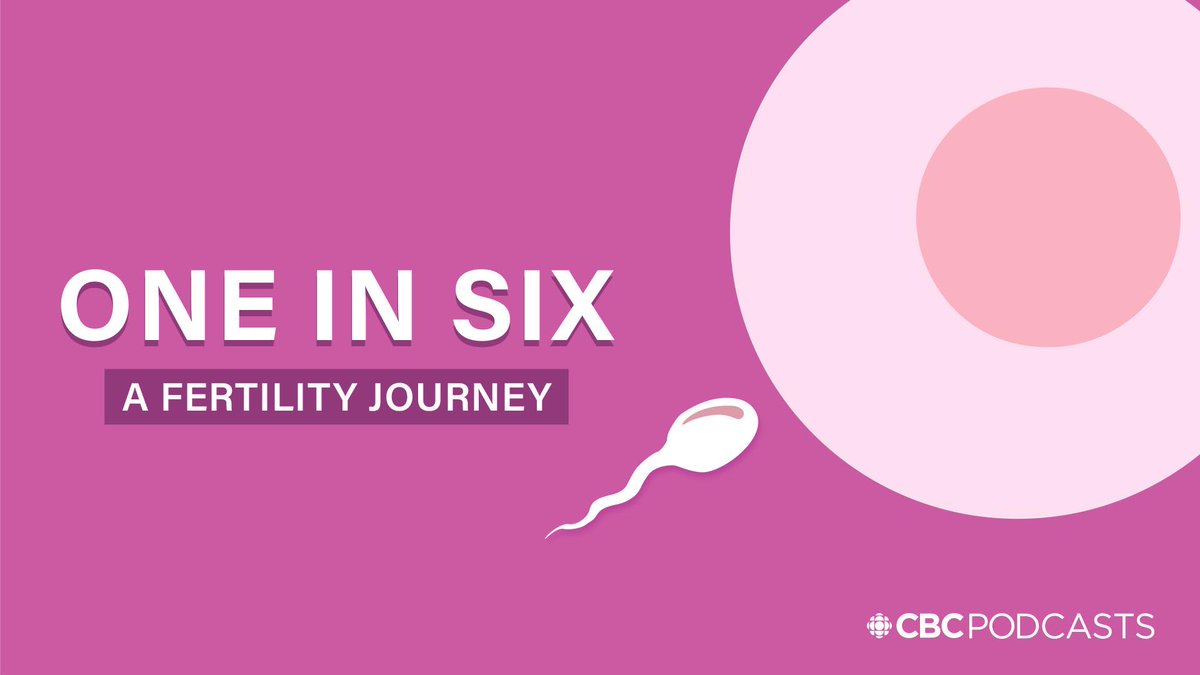I’m so excited about One in Six, a new podcast from CBC. It’s <a href="/j_whites/">Jen White</a> fertility story. It's intimate, smart, and bold. I was honoured to serve as one of the producers. 

CBC Listen: bit.ly/3ERGS2e
Apple: apple.co/3ez8HBV
Spotify: spoti.fi/3Tc9Aze