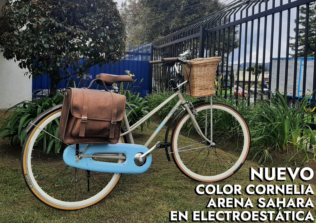 CorneliaBicis's tweet photo. Oficialmente Arena Sahara hace parte de nuestra paleta de colores sabrosa Cornelia. No es crema, no es ocre. Es Arena ⭐
Inspirada en las hermosas dunas del desierto del #Sahara cercana a las costas. Combínalo con un tono vibrante cómo el azul Cyam y verás la magia ante tus ojos. https://t.co/9PHJcj0Jwa