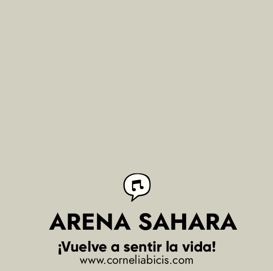 CorneliaBicis's tweet photo. Oficialmente Arena Sahara hace parte de nuestra paleta de colores sabrosa Cornelia. No es crema, no es ocre. Es Arena ⭐
Inspirada en las hermosas dunas del desierto del #Sahara cercana a las costas. Combínalo con un tono vibrante cómo el azul Cyam y verás la magia ante tus ojos. https://t.co/9PHJcj0Jwa