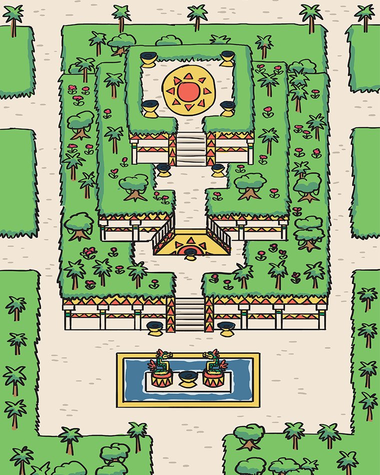 odicia's tweet photo. Concept art for the mapping of pyramid structure within in the city of Hippolyta.
#conceptart #gamedevelopment #rpgmakermv #odicia #gameart #gamedev https://t.co/uxuqIpzN1p