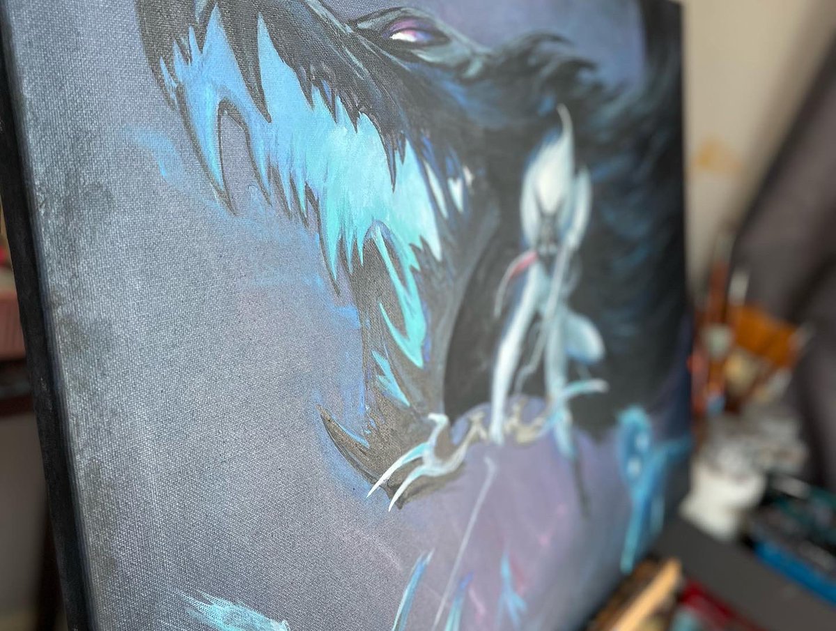 I always enjoy painting from LoR! Kindred looks amazing here 🤩🤩

<a href="/PlayRuneterra/">Legends of Runeterra</a> you guys have amazing artwork!