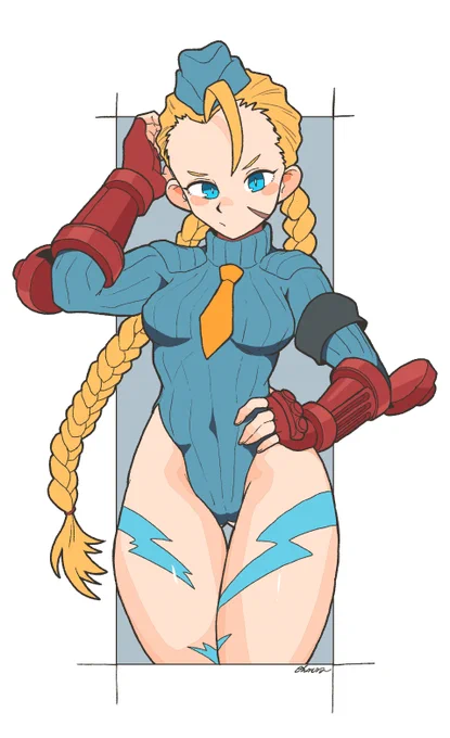 #このタグをみた人はド正面イラストを貼るいろんなキャラをペタリ 