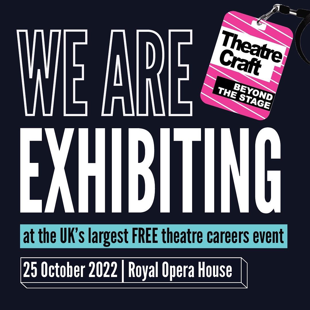 Cons_SM's tweet photo. Make sure you've booked your FREE place for @TheatreCraft - the UK's largest theatre careers event, packed with industry talks, workshops, backstage tours, and a chance to meet 50+ potential employers in theatre! https://t.co/3CsMFh7y05