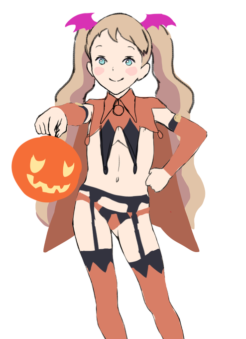 ハロウィンっぽいらくがき 
