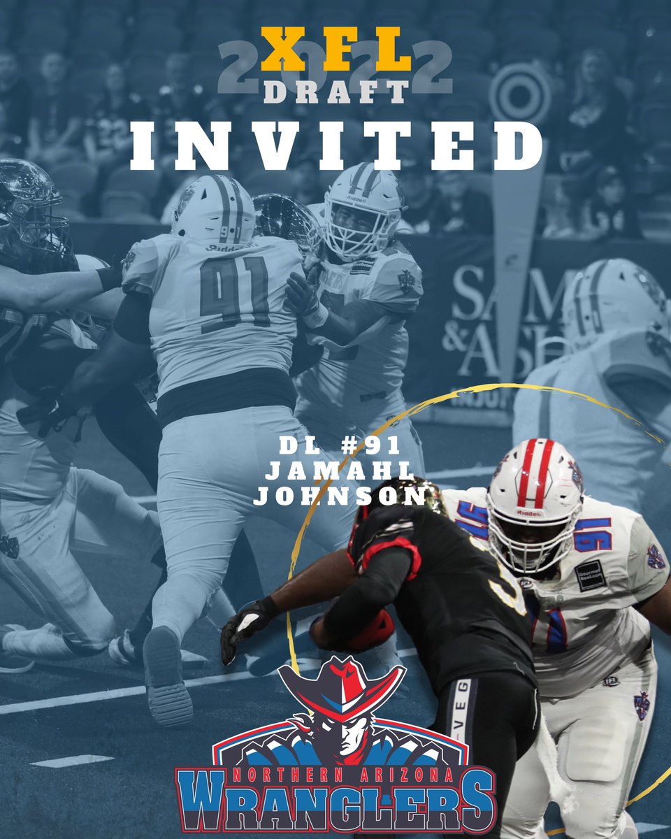 Congratulations to DL @Jamahl_Johnson for earning an @xfl Draft invitation! 👀📈 @IndoorFL @FindlayCenter