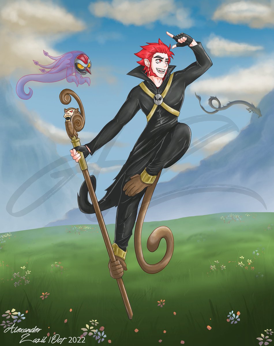 ArtZazil's tweet photo. Monkey Jack
#xiaolinshowdown #dueloxiaolin #jackspicer #monkeyjack #wuya #dojo #fanart #cartoonfanart #art #digitalart #drawing #colordrawing #shengongwu #monkeystaff https://t.co/erKgnAEWeG