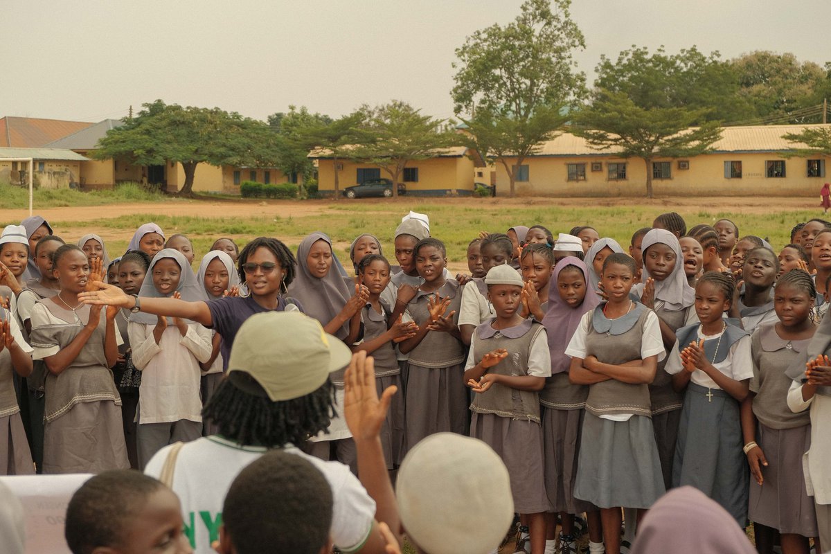 eciasfoundation's tweet photo. We had a great time using sports activities to engage and sensitize both girls and boys and on the importance of menstrual health management and generating discussion around silence surrounding menstruation. 
2/3

#IDG2022 #girlchild https://t.co/HrEoBQqMfs
