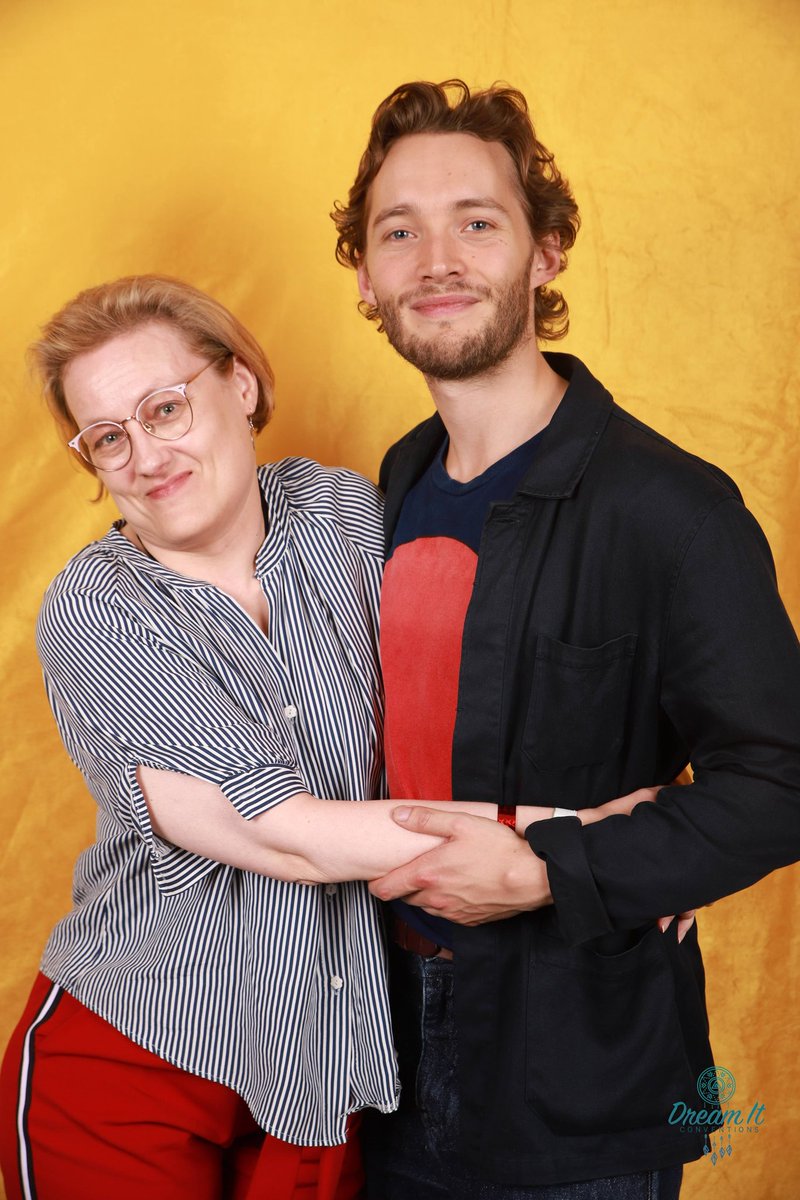 MurielMortier's tweet photo. I was lucky enough to meet him twice this year. At your #LMSR2 and #EACON2 from @nevastalgia. Memories I will cherish forever 💛 💖 https://t.co/hesXL67rLV