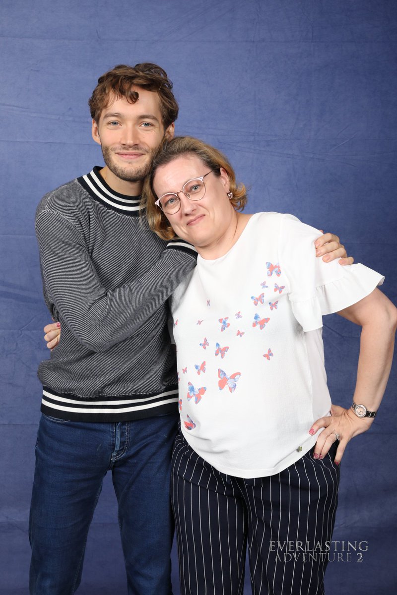 MurielMortier's tweet photo. I was lucky enough to meet him twice this year. At your #LMSR2 and #EACON2 from @nevastalgia. Memories I will cherish forever 💛 💖 https://t.co/hesXL67rLV