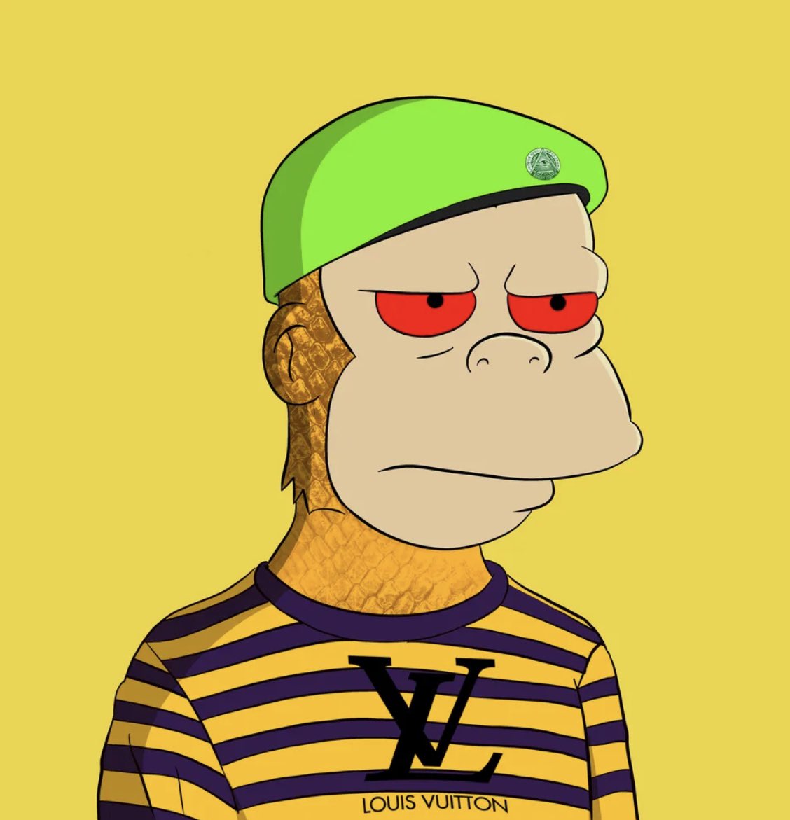 AmpomahJay's tweet photo. @cryptopunksbot @PunksFanatics Commander #39493🦎🌎 @666society1 https://t.co/22rtmRwGn9