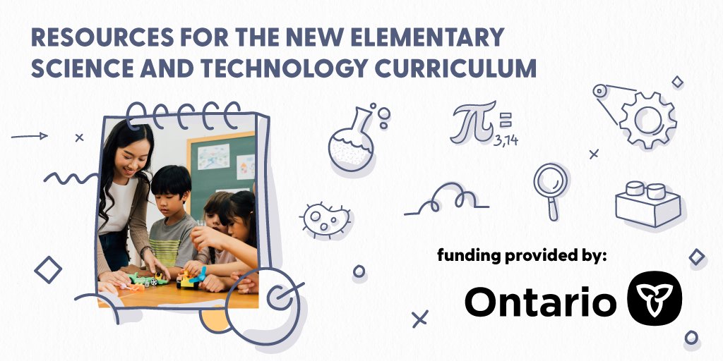 🚨 Attention, teachers! 🧑‍🏫🍎
We've developed ✨FREE✨ resources to support the new Ontario Elementary Science and Technology Curriculum. Includes a series of live webinars, in your choice of EN or FR, and featuring two distinct lesson plans. Register NOW!
schools.sciencenorth.ca/resources-new-…
