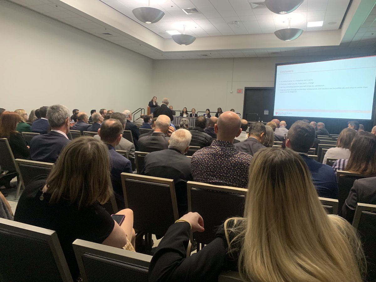 Absolutely 🥰 the way this panel was framed-Finding the Joy in Surgery-and apparently so do lots of others! Packed room!!!!great job #ACSCC22 ! <a href="/StefanouAmalia/">Amalia Stefanou MD</a> <a href="/FeibiZheng/">Feibi Zheng, MD, MBA, FACS</a> <a href="/AndreaHayesMD/">Andrea A. Hayes, MD</a> <a href="/sherrywren/">Sherry Wren</a> truly awesome to discuss joy together!