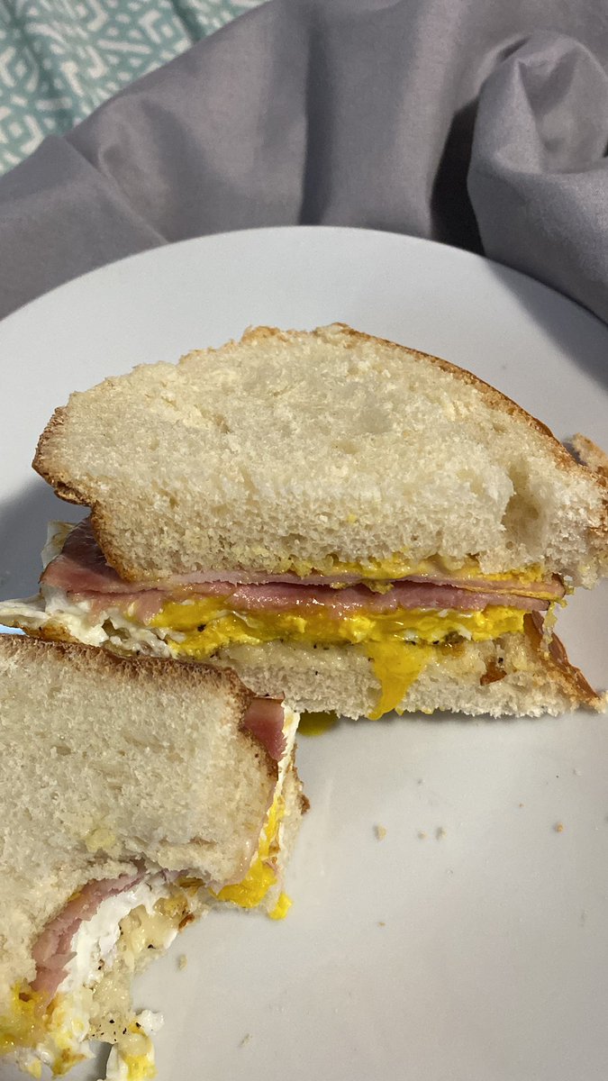 JesterPester48's tweet photo. Homade Bread π₯ Ham And Egg ! #foodlover #foodphotography #sogood #recovery #MentalHealthMatters #egg #samwich https://t.co/quoC9SWaKJ