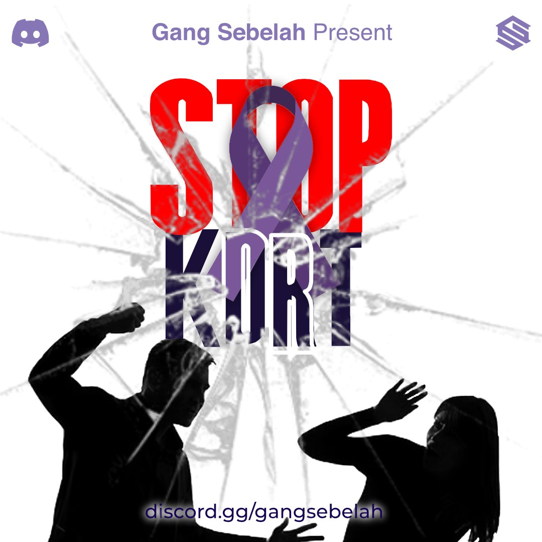 GangSebelahID's tweet photo. KAMI MENOLAK SEKERAS KERASNYA KDRT
Menolak lupa tindakan KDRT,
Tegakan Hukum seberat berat nya untuk oknum oknum yg melakukan tindakan KDRT.
"Kasih sayang merupakan bentuk tertinggi dari sikap tanpa kekerasan"
#lestikdrt #leslar https://t.co/UORvF5cdR1