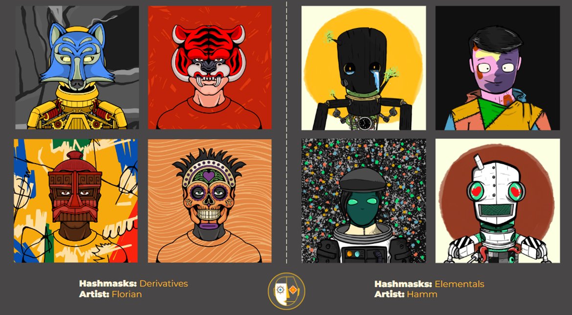 Hashmasks tweet media