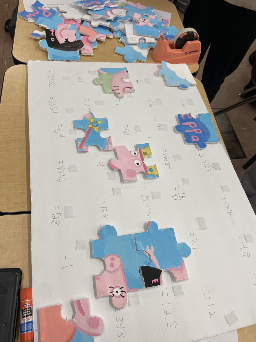 MissCN6's tweet image. After a 2yr hiatus, Powers &amp;amp; Exponents Games are back! Great to see some creativity from our Gr9’s this year! @dmcintyre @WinnipegSD #exponentlaws #grade9math