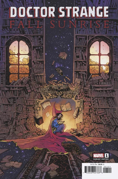 I got to do a variant for Tradd Moore's  Doctor Strange series! Colored by the amazing  