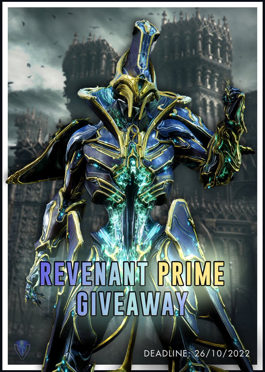 ⚡️REVENANT PRIME ACCESS GIVEAWAY⚡️

Thank You to the kind people <a href="/PlayWarframe/">WARFRAME</a> for giving me the chance to giveaway 1 x Dance Macabre Pack 🙏

🔵HOW TO ENTER:
- Be a Follower
- Like &amp; Retweet This Post (No QRT's)
You're IN!👍

⏰DEADLINE = 26/10/22

Good Luck Everyone!
⚡️⚡️⚡️⚡️⚡️