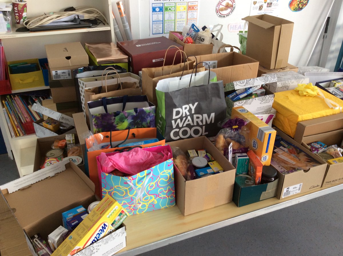 FirstHexham's tweet photo. Thank you to @HexhamAbbey for the most wonderful breakfast boxes and money raised for vouchers for our families to use at #HexhamCommunityGrocery. Families and school are overwhelmed by your generosity and kindness. #Hexham #Northumberland https://t.co/XE2benwLSm